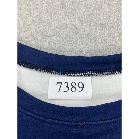 Ted Lasso AFC Richmond Crest Logo Soccer Crew Sweatshirt (Men's XL) Blue/Red - Picture 4 of 13